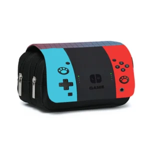Games Console Double Layered Flip Pen Case For Boy/Girls Best Gifts 2D Cartoon Teenagers Pen Bag School Supplies For Children - AliExpress 21
